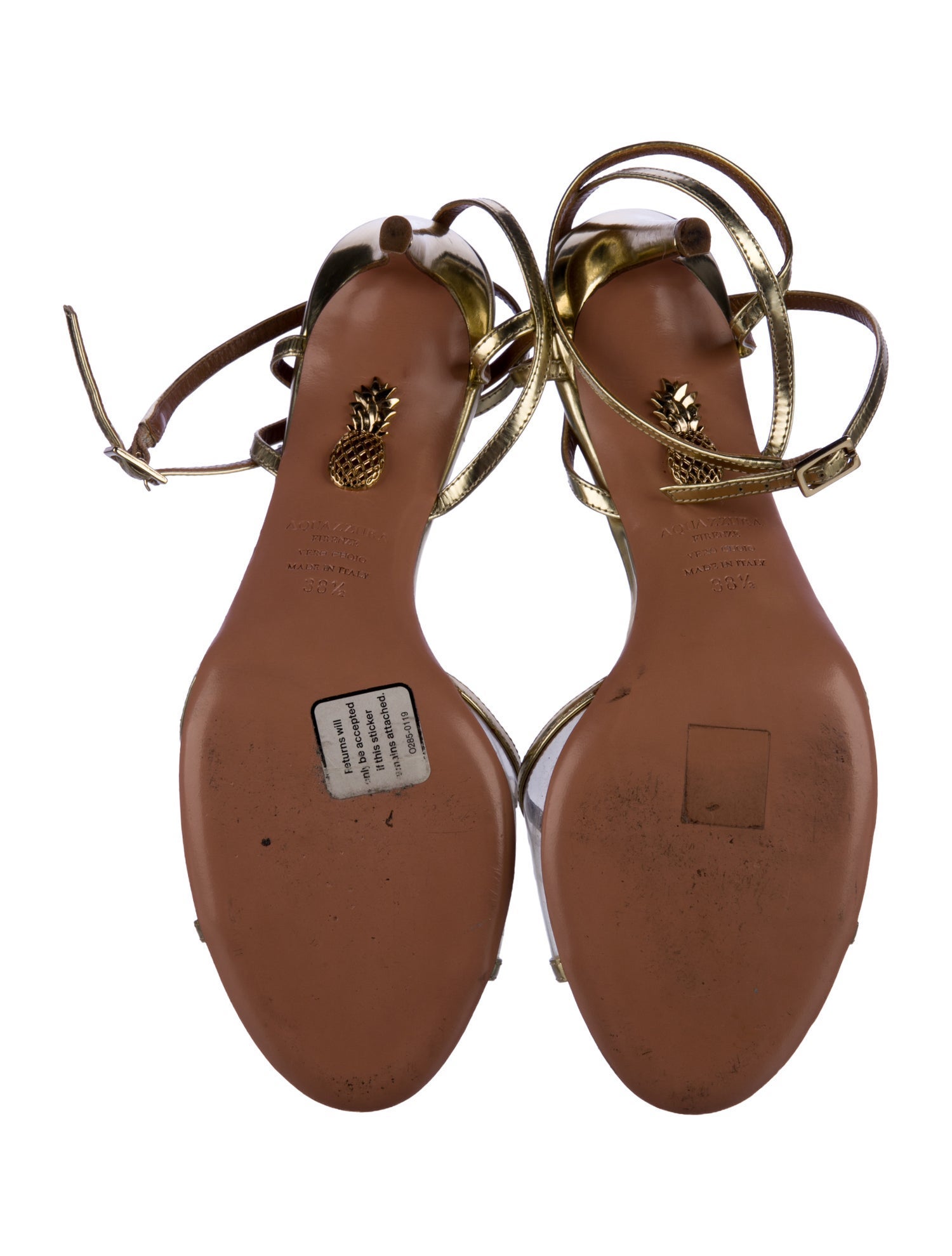 Aquazzura Leather Sandals